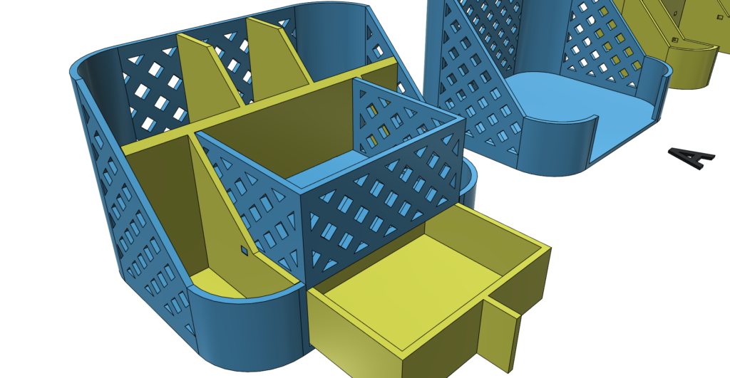 Organizator za kupatilo, kozmetiku i štampa – 3D štampano