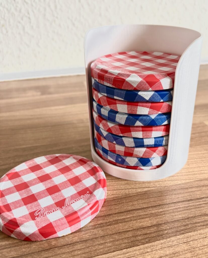 Organizator poklopaca za tegle – 3D štampano