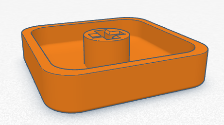 Tipka za tastaturu, precizno štampana – 3D štampano