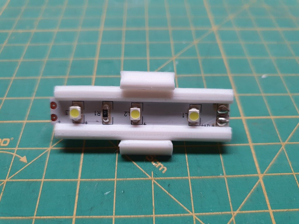 Montaža za LED traku – praktično rješenje – 3D štampano