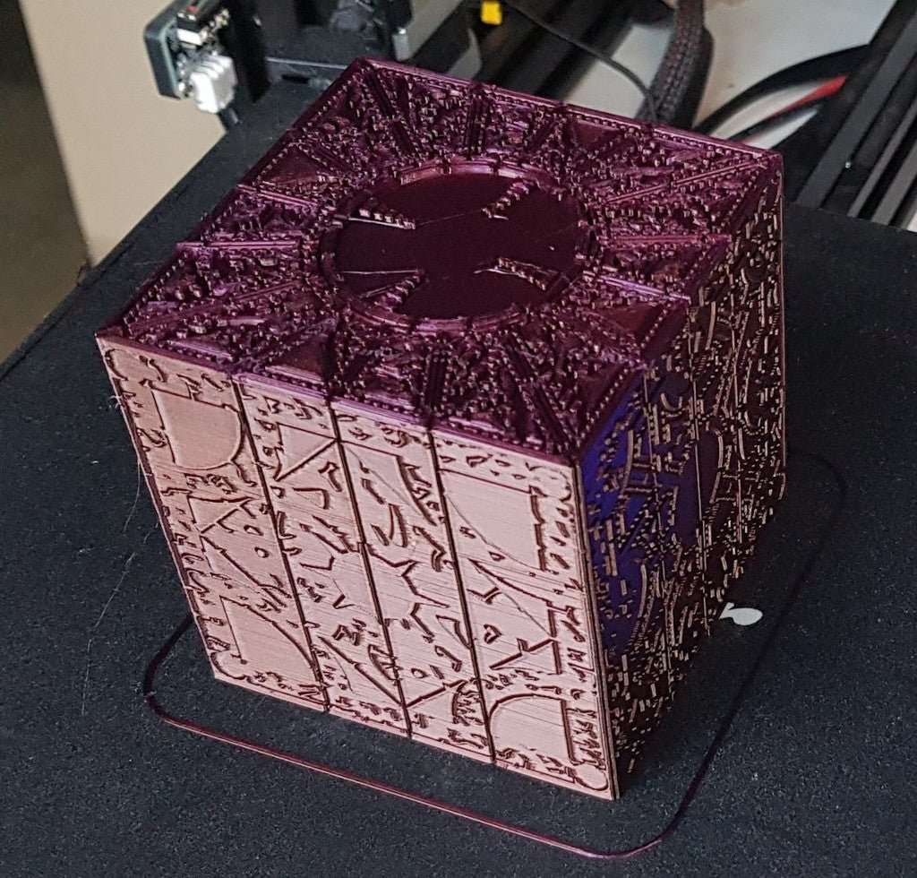Zagonetna kutija-puzzle za zabavu – 3D štampano