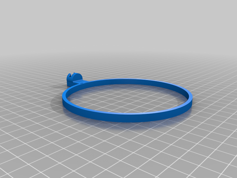 Prsten za hranjenje akvarijuma, 10mm – 3D štampano