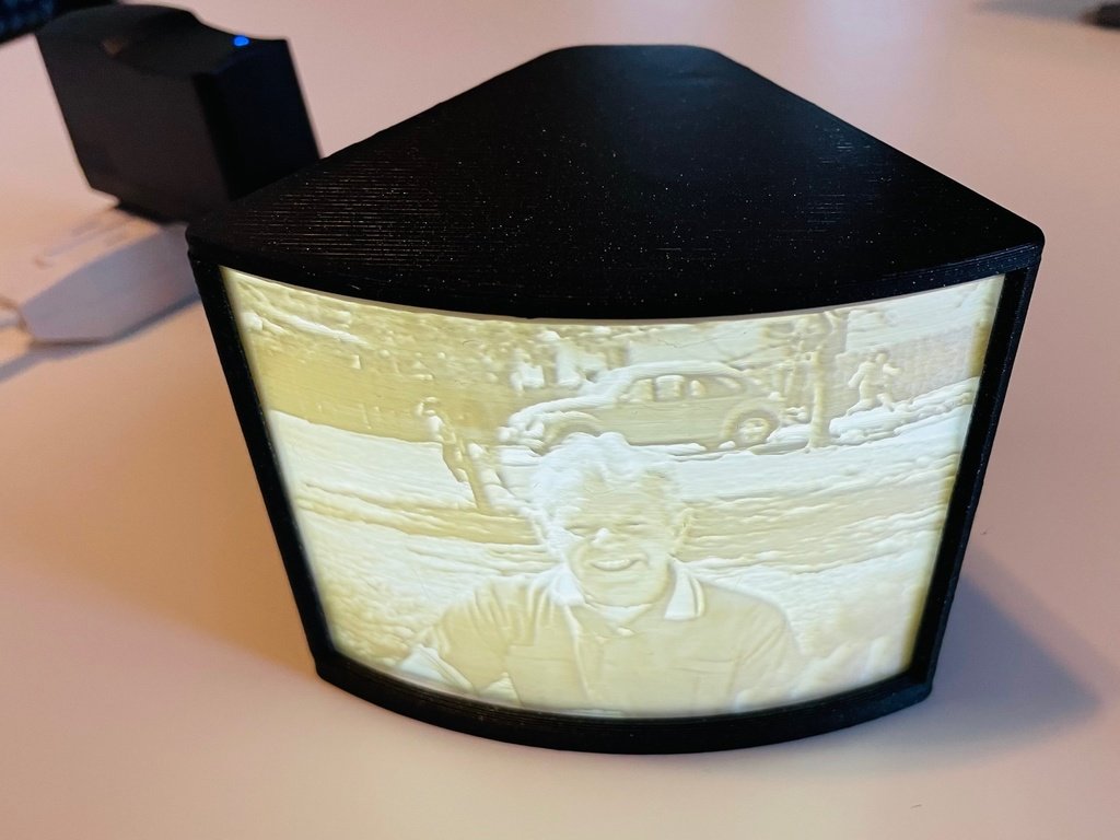 Kutija Litofana – Personalizovani Poklon – 3D štampano