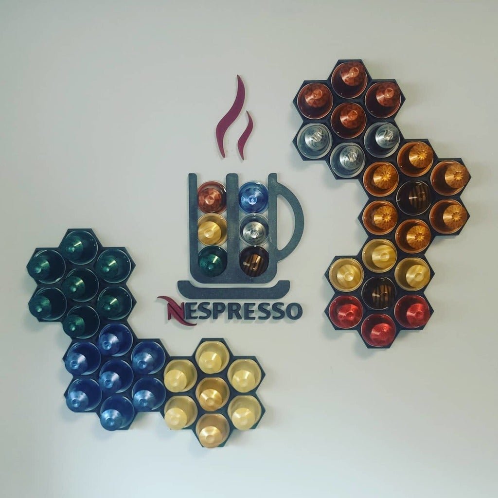 Držač za kapsule – Nespresso logotip – 3D štampano