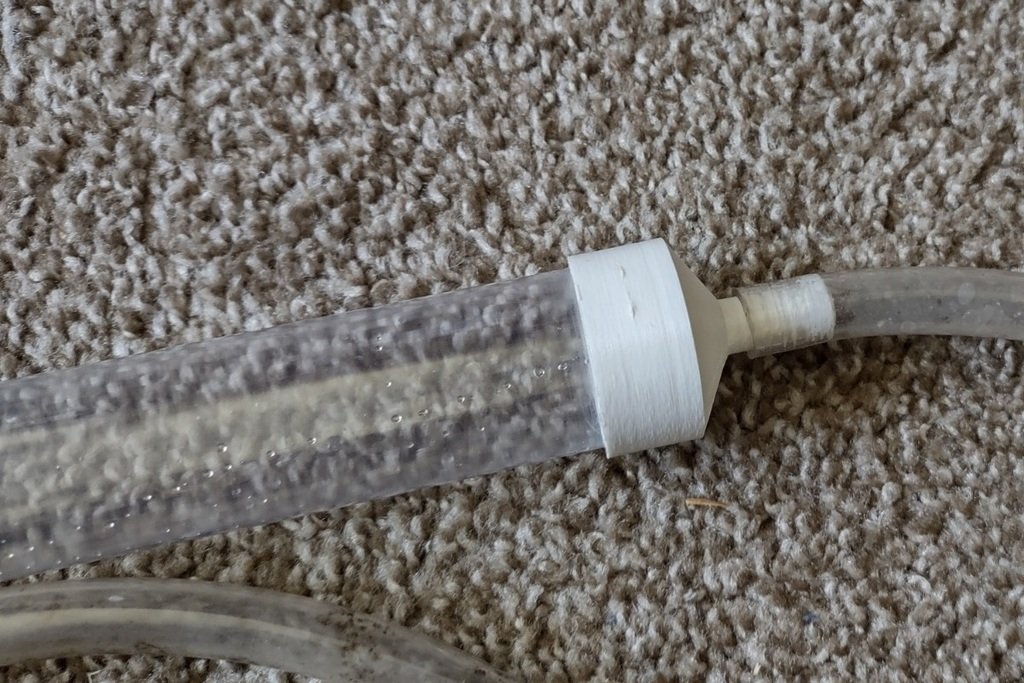Adaptēr za odvod akvarijuma, PVC materijal – 3D štampano