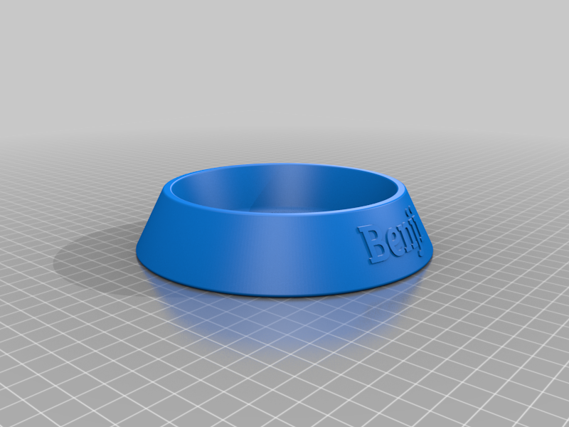 Posuda za kućne ljubimce sa imenom – 3D štampano