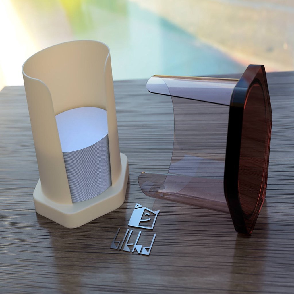 Držač za filtere kofe, Aeropress – 3D štampano