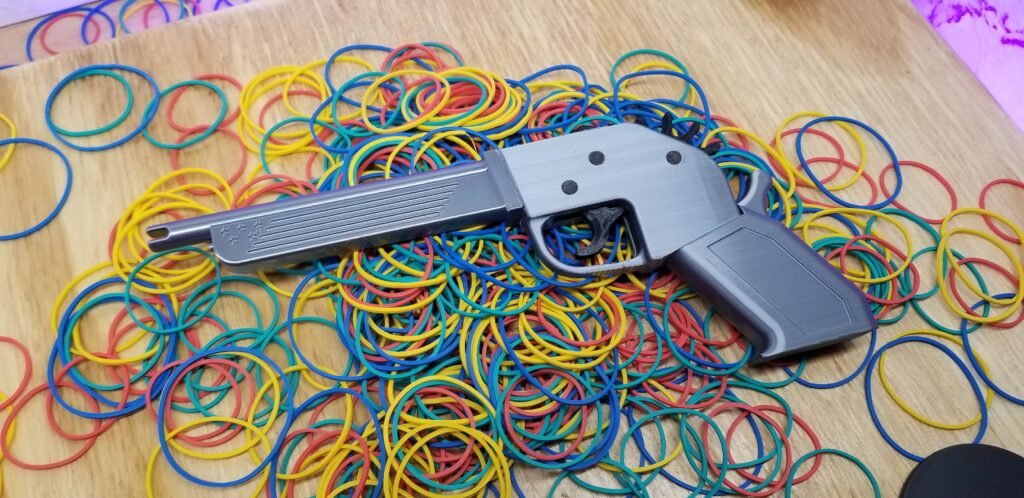 Gumena puška – štampana u 3D – 3D štampano