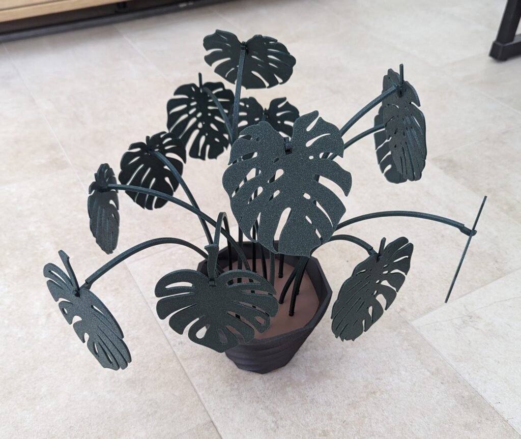 Podmetači za piće – Monstera listovi – 3D štampano