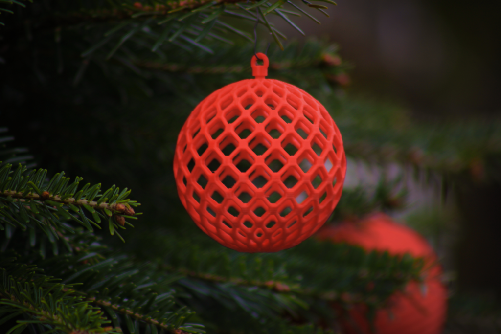 Božićni ukrasi za jelku, Nova godina – 3D štampano