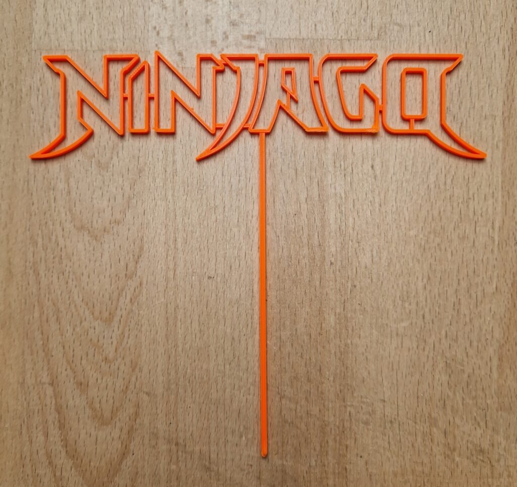 Ukras za tortu – Ninjago lik – 3D štampano