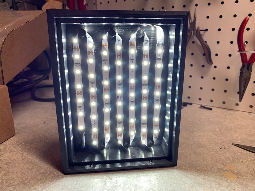 Kutija za litofane sa LED osvjetljenjem – 3D štampano