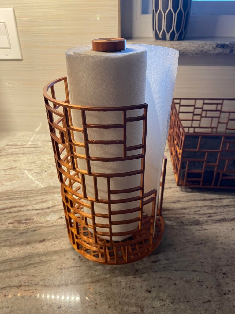 Držač za papirne maramice, art deco stil – 3D štampano