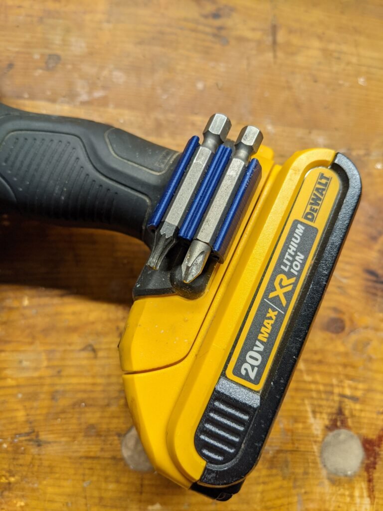 Držač za bitove, alatnica za DeWalt – 3D štampano