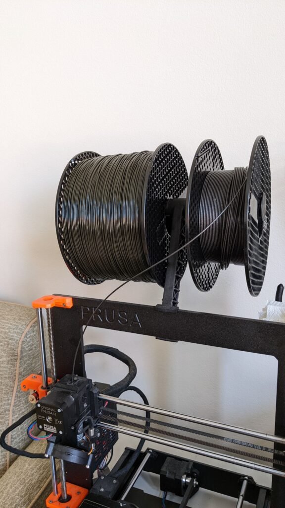 Držač za kalem filamenti, produženje – 3D štampano