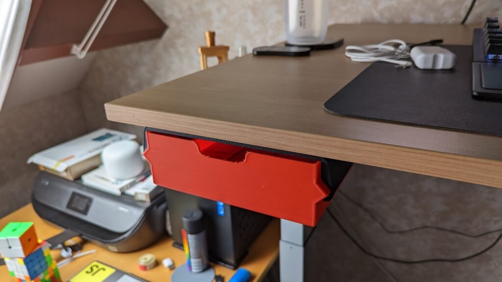 Fioka za kancelariju ispod stola – 3D štampano