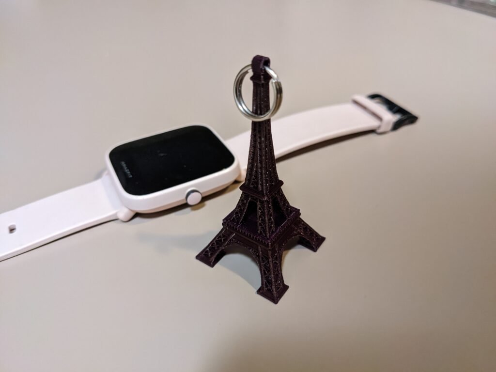 Eiffelova kula – privjesak za ključeve – 3D štampano