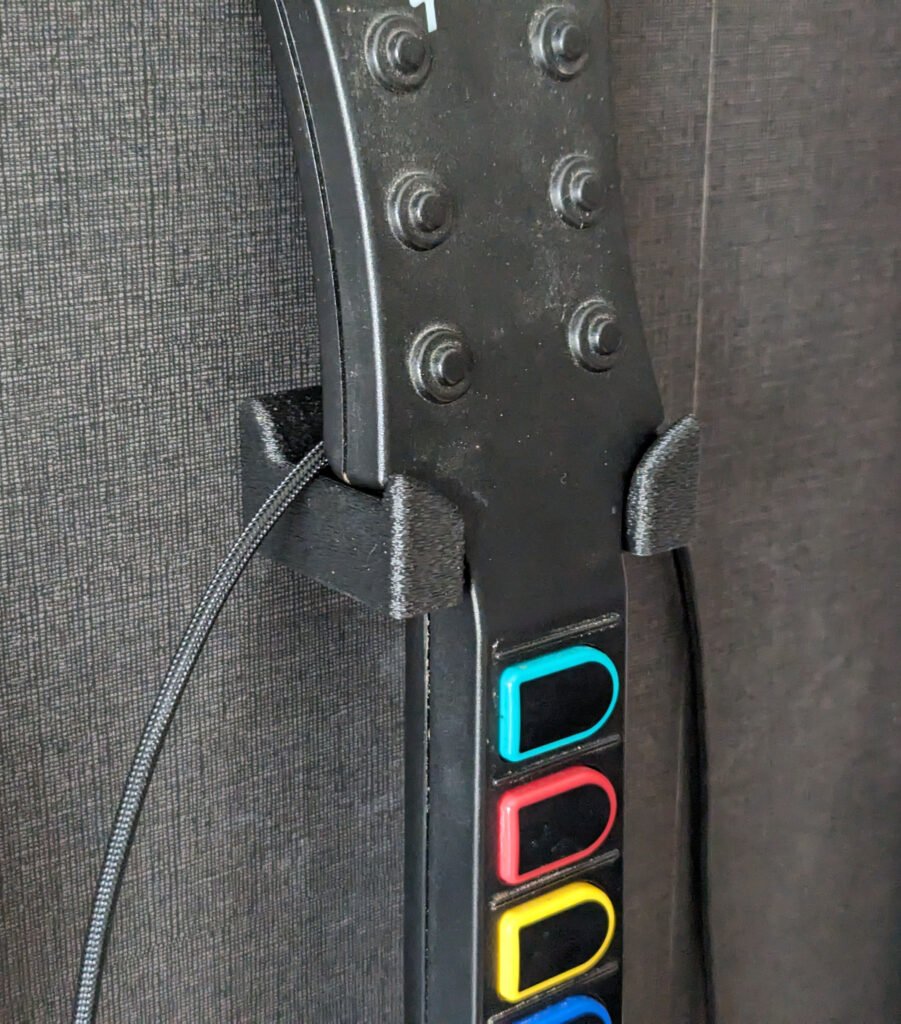 Gitarski nosač za zid – Wii Les Paul – 3D štampano