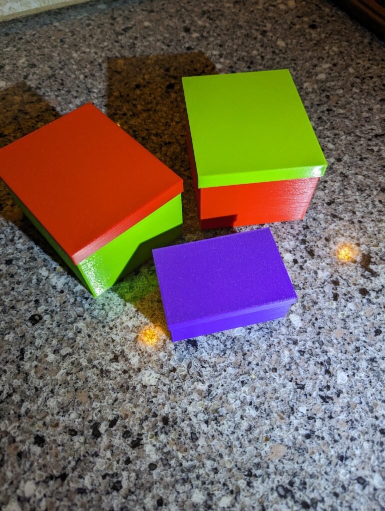 Kutije sa poklopcima za poklone – 3D štampano