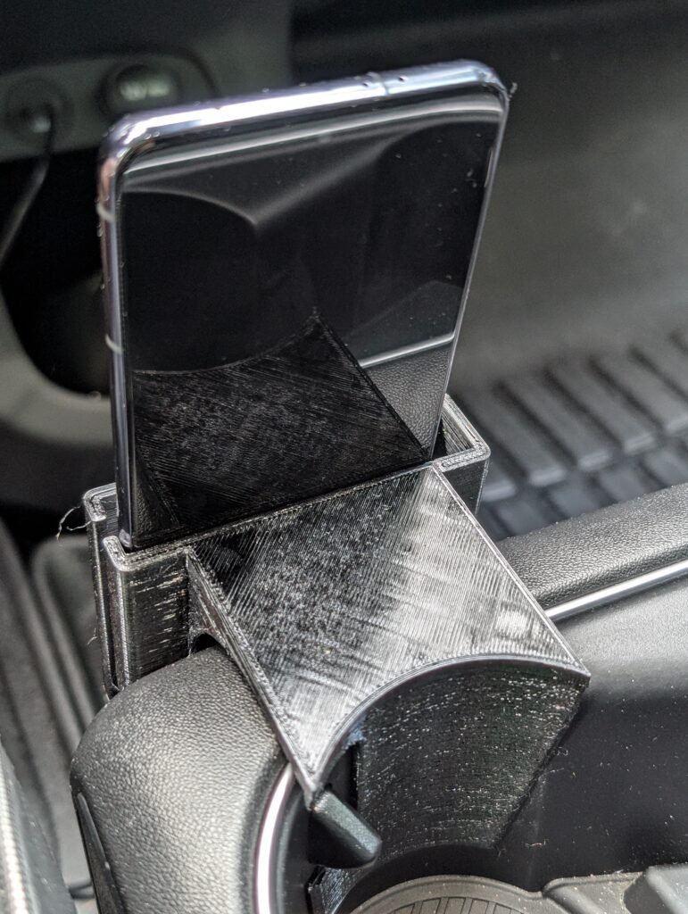 Držač za telefon, pogodan za čaše – 3D štampano