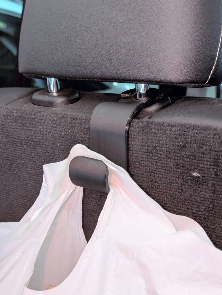 Držač za glavu, auto kesice – 3D štampano