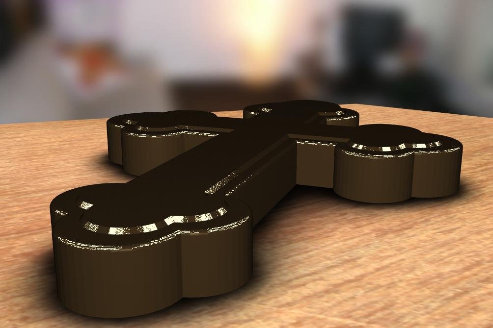 Pravoslavni krst – simbol vjere – 3D štampano