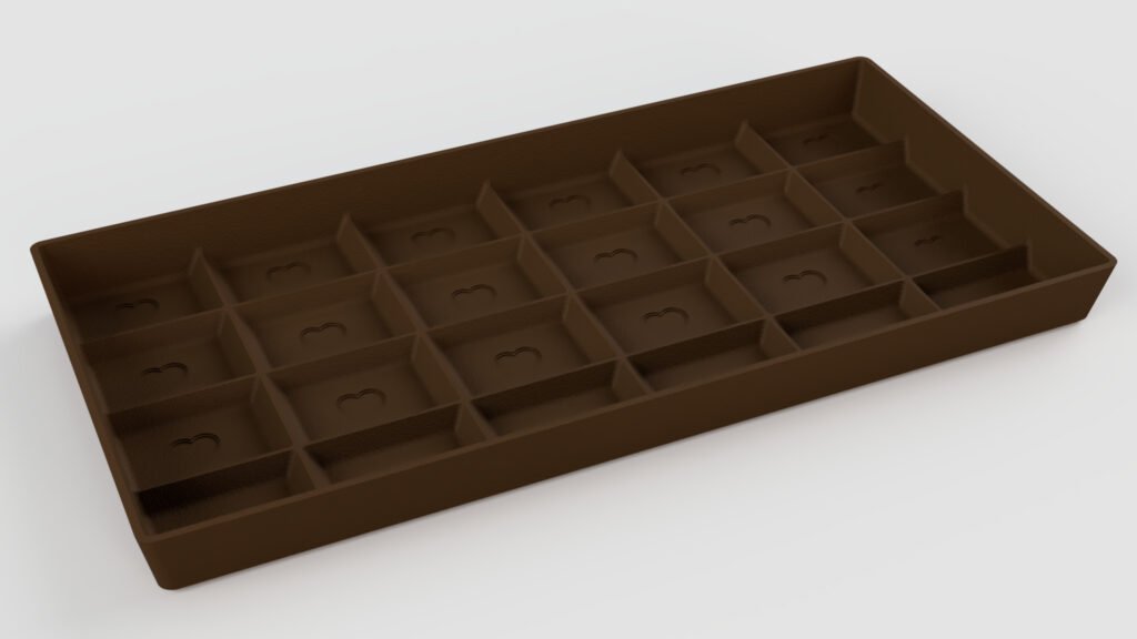 Kalup za čokoladu – slatki pokloni! – 3D štampano