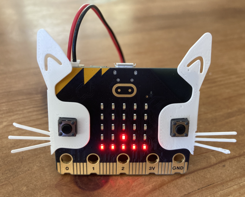 Držač baterija za Microbit uređaj – 3D štampano