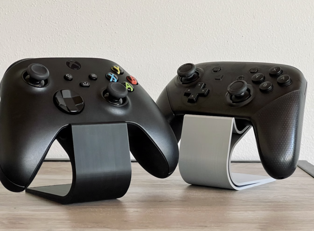 Držač za kontrolere, gejmerski stil – 3D štampano