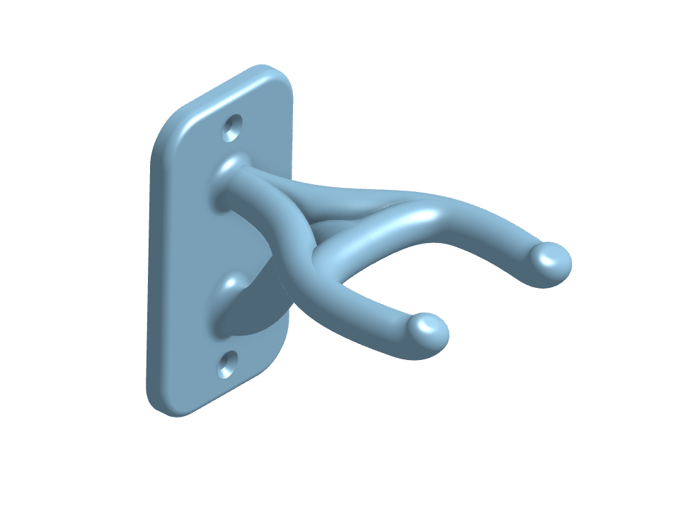 Držač za gitaru na zidu – 3D štampano