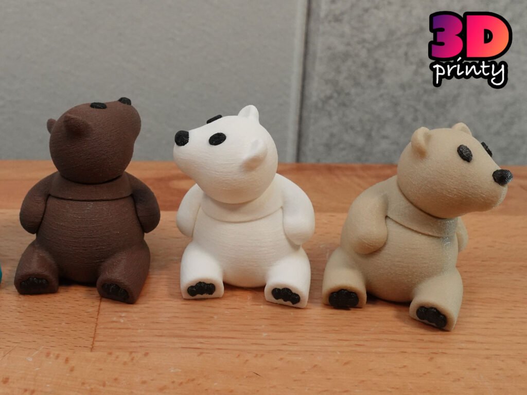 Mijenjajući Medvjedić za Opuštanje – 3D štampano