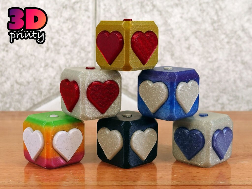 Kutija sa srcem za Valentinovo – 3D štampano