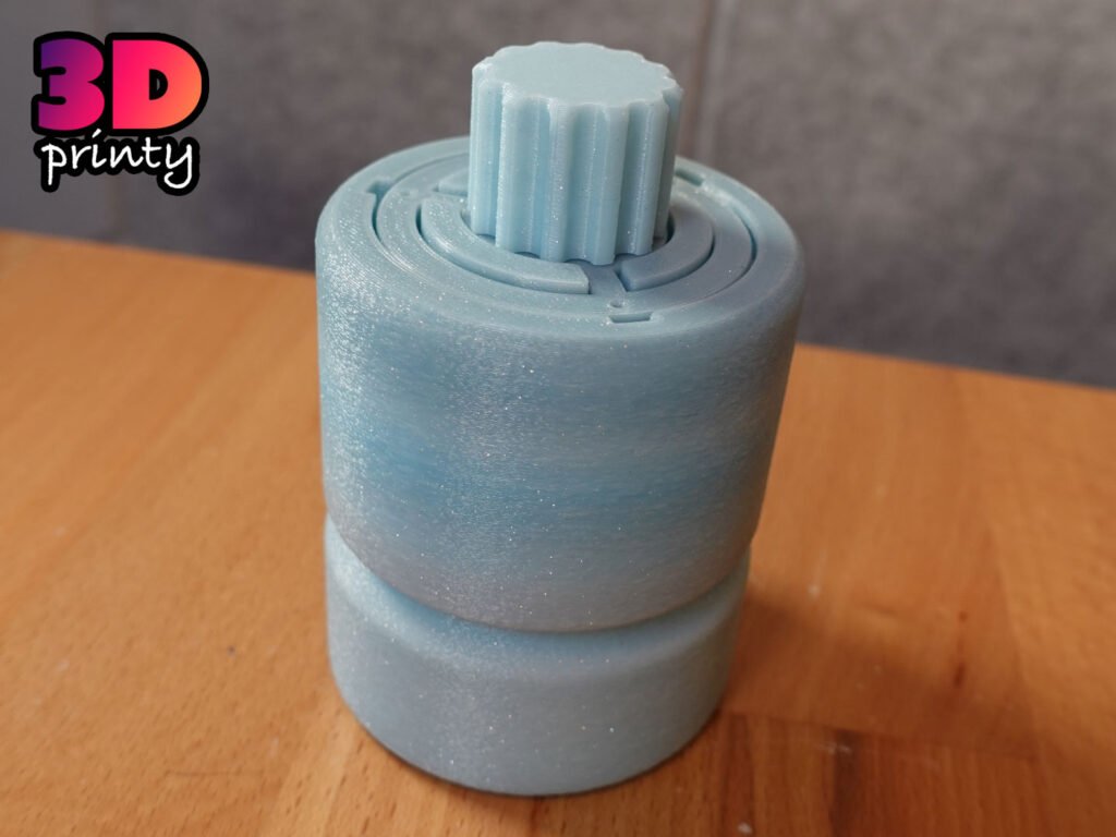 Drveni Kutijica, Zagonetka za Zahtjevne – 3D štampano