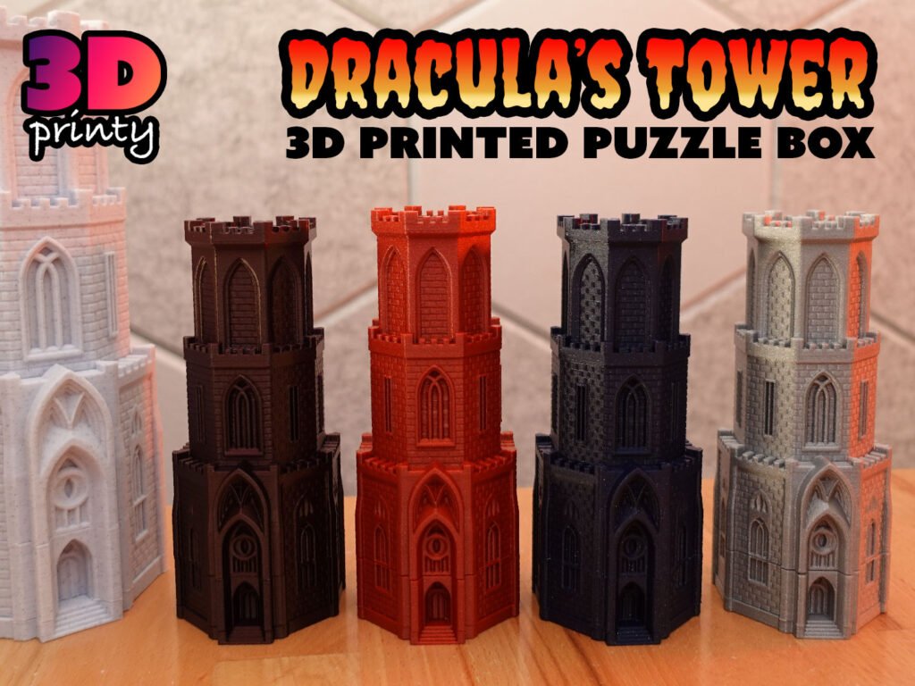 Draculin Toranj, Zagonetka Kutija – 3D štampano