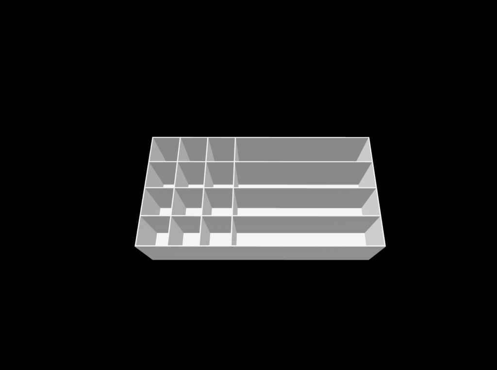 Organizator za šminku, praktičan i koristan – 3D štampano