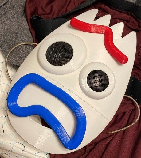 Sporky maska za Noć vještica – 3D štampano
