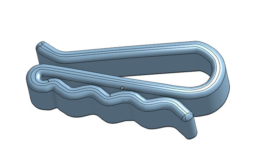 Držač za naočare za auto vizir – 3D štampano