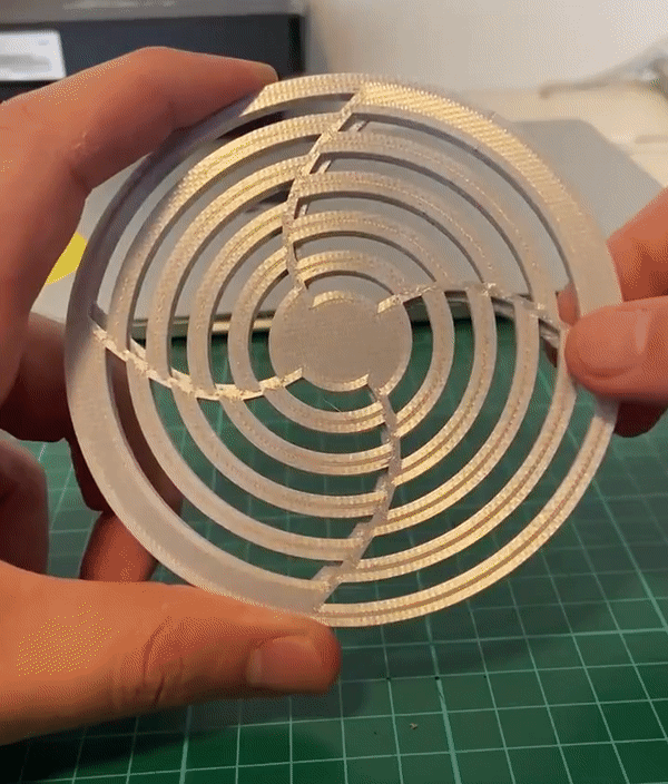 Optička iluzija za automobilski prostor – 3D štampano