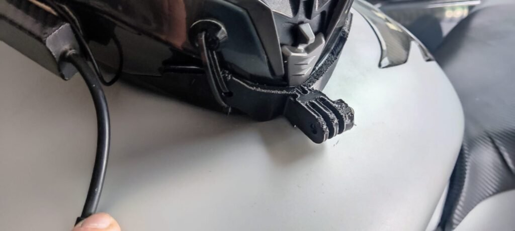 Držač za Go Pro na kacigu, bicikl – 3D štampano