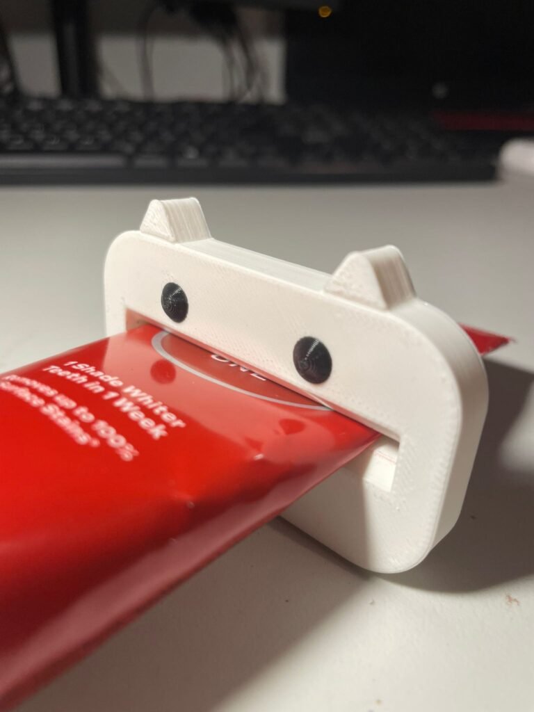Odvajač zubne paste za kupatilo – 3D štampano