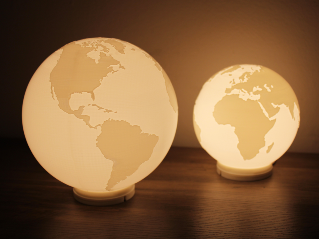 Lampa — globus